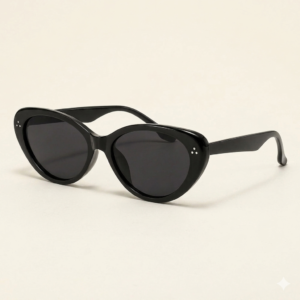 Urban Shadow Oversized Black Sunglasses