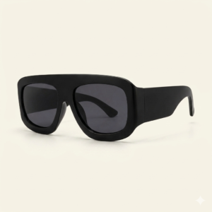 Urban Shadow Oversized Black Sunglasses